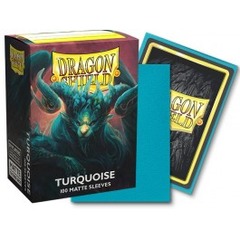 Dragon Shield 100ct Box - Matte Turquoise